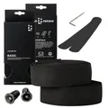 Lenkerband Rennrad Schwarz  inkl. Endstopfen und Klebestreifen  Griffband Re...