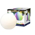 tint smarte Outdoor LED Kugel Calluna Solar, Solarleuchtkugel Ø 25 cm, weißes und farbiges Licht RGB, Zigbee, funktioniert mit Alexa…