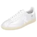 Rieker Sport San Diego Swing2GO Sneaker Retro-Sneaker, Freizeitschuh, Halbschuh mit herausnehmbarem Fußbett silberfarben 37 EU