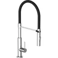 SCHÜTTE Spültischarmatur "Stilo", Messing, glänzend, ½" - silberfarben