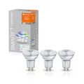 3 x Ledvance LED Smart+ Glas Reflektor 4,9W = 50W GU10 RGBW Dimmbar App WiFi