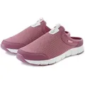 LASCANA Slip-On-Sneaker, Sneaker Halbschuh, Freizeitschuh, Sabot, Clogs aus leichtem Mesh-Material rosa 38