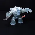 Schleich Tier Figur: Eldrador Eisgigant - Modell 70146 - Mit Fähnchen / Etikett