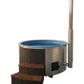 Icewolf Hot Tub Badefass mit Spa  Massage &  Sprudelfunktion für 4 bis 6 Personen 200cm Vollaustattung