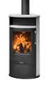 JUSTUS Kaminofen Island 7 2.0 schwarz Speckstein 7kW