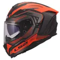 LS2, Integraler Motorradhelm CHALLENGER II DRAVIX Red, XXL