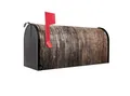 banjado Amerikanischer Briefkasten Mailbox Altes Holz (Amerikanischer Briefkasten, original aus Mississippi USA), 22 x 17 x 51 cm