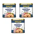 TULIP 3x Schweine-Frühstücksfleisch 340g | leckeres Schweinefleisch in der praktischen recycelbaren Konserve | Schweine-Frühstücksfleisch in der Dose | 86% Schweinefleisch