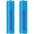 Esperanza WIEDERAUFLADBARE BATTERIEN Ni-MH AAA 1000MAH 2PCS. (2 Stk., AAA, 1000 mAh) (EZA101B)