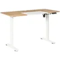Vinsetto Höhenverstellbarer, Sonoma Eiche, Metall, 70x116x140 cm, Arbeitszimmer, Schreibtische, Bürotische