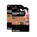 2x Duracell Batterie Lithium High Power 28L / PX28L / 2CR11108 6V Blister