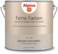 Wandfarbe in noblem Graubraun ALPINA Feine Farben Dächer von Paris 2,5L
