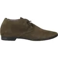 Donna Carolina Schnürschuhe BURANO Military, Rauleder, Grün, Damen EU 37