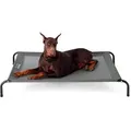 Hundeliege outdoor Grosse Hunde grau in und outdoor Garten 124x90x20cm