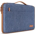 DOMISO Macbook Air M4 13 Zoll Hülle,Laptoptasche Laptop Hülle Tasche Kompatibel mit 13 Zoll M4/M3/M2/M1 (2025-2018) A3240 A3113 A2681 A2337, MacBook Pro M2/A2686 M1/A2338,Laptophülle mit Griff,Blau