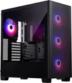 Phanteks XT Pro Ultra, Midi Tower, PC, Schwarz, ATX, EATX, micro ATX, Mini-ITX, Stahl, Gehärtetes Glas, Gaming