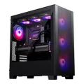 Phanteks XT Pro Ultra PC-Gehäuse, Midi-Tower, E-ATX, Tempered Glass, D-RGB - schwarz