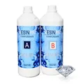 Epoxydharz TRANSPARENT Vielseitig Ungiftig Für Güsse Bis 2 Cm 1600 Gr.