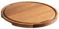 APS Servierbrett PIZZA Durchmesser: 240 mm aus geöltem Eichenholz