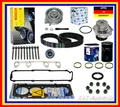 Zylinderkopfdichtungsatz Zahnriemensatz Wasserpumpe GK Germany Ölfilter VW
