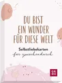 Affirmationskarten Set 50 Stück Goldfolie Selbstliebe Karten für Motivation