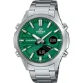 Casio EFV-C120D-3AEF Herrenuhr Edifice 46mm 10ATM - Silber/Grün