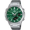 Casio EFV-C120D-3AEF Edifice Herrenuhr Chronograph Stahl/Grün