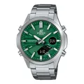 Herrenuhr CASIO EDIFICE EFV-C120D-3AEF Edelstahl Anadigit Grun Chrono Timer