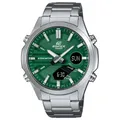 CASIO Edifice EFV-C120D-3AEF Chronograph Edelstahl DIGITAL + ANALOG NEU!!!