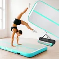 4M Air Turnmatte Gymnastikmatte Elektropumpe Aufblasbare Matte AIR TRACK 4M MINT