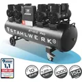 STAHLWERK Kompressor 150 L Tank (ST-1510 Pro) – ölfrei, 10 bar, Silent-Druckluftkompressor mit Brushless-Motoren, 7,89 PS, 5,80 kW, 1000 l/min
