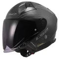 LS2, Jet-Motorradhelm INFINITY II CARBON Matt Carbon, XL