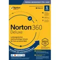 Norton 360 Deluxe | Schutz für 5 Geräte | Windows, Mac, Android & iOS