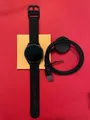 Samsung Galaxy Watch 4 SM-R860 40mm Aluminiumgehäuse Sport Band Schwarz Gut