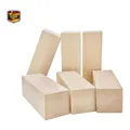6 Stück Lindenholz Schnitzblöcke 5x5x15cm Unbehandelt Holz