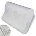 yourGEAR Bamboo Memory Foam Kissen Kopfkissen 60x35 Visco-Schaum hypoallergen