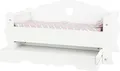 Puppentagesbett, weiß, Puppen-Sitzbank mit Schublade, Bett, Puppen-Sofa