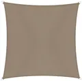 Windhager Sonnensegel "Cannes Quadrat", grau (taupe), B/T: 500cm x 500cm