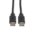 USB 2.0 Kabel, Typ A-A, schwarz, 1,8 m