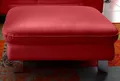 Hocker COTTA "Driver", rot, B:101cm H:43cm T:65cm