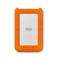 LaCie Rugged Mini 2TB tragbare externe Festplatte, 2.5 Zoll, PC & Mac, inkl. USB-C w/o Kabel, Data Rescue Service (LAC9000298)