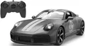 Jamara RC-Auto Deluxe Cars, Porsche 911 Sport Classic 1:16, grau - 2,4 GHz, mit LED-Lichtern