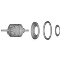 SHIMANO SG-S7051-11 Getriebeeinheit, Silver, 187 mm
