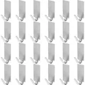 Klebehaken Extra Stark - Spurlos Entfernbar, Vielseitig Einsetzbar - 24er Set