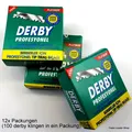 DERBY PROFESSIONAL Rasierklingen Ersatzklingen Rasiermesser Klingen Jilet blade