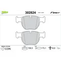1x ORIGINAL® Valeo 302824 Bremsbelagsatz, Scheibenbremse Vorne, exkl.