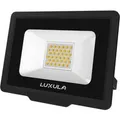 LUXULA LED Fluter 30W Strahler 3000K Warmweiß 3000lm Außenstrahler Schwarz IP65