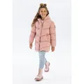 Minoti Steppjacke Kapuze Rosa Gr. 140 für Mädchen - Rosa - 140
