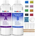 FansArriche Epoxidharz 1:1 Transparent Holz Restauration 500 ml
