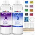 Epoxidharz transparent 1 1 Verhältnis Kunstharz Beschichtung kristallklar für